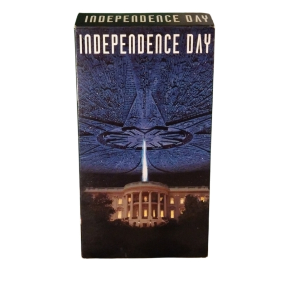 6/$15 Independence Day vhr video tape